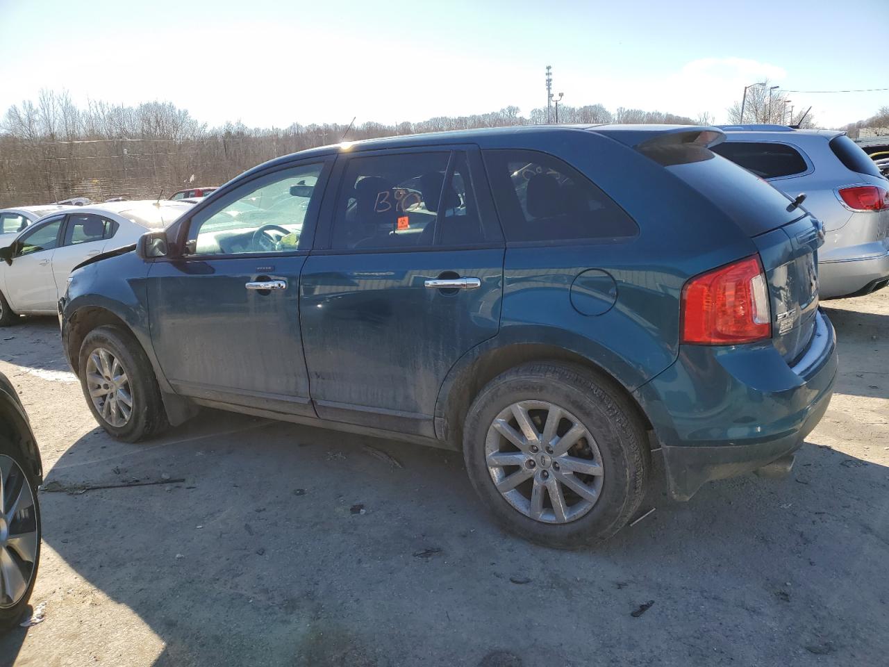 2011 Ford Edge VIN 2FMDK3JC4BBB29491 Copart auction photo, front end / side damage thumbnail 2