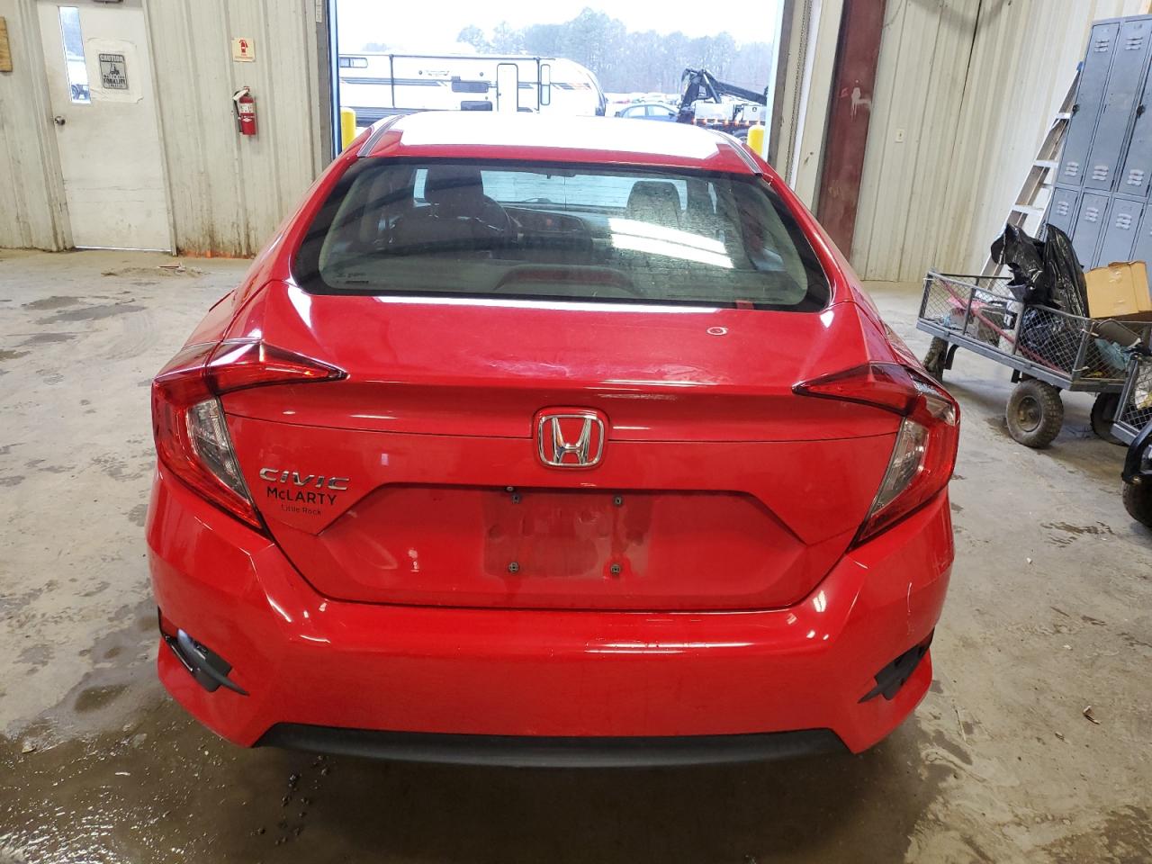 2017 Honda Civic VIN 2HGFC2F54HH559785 Copart auction photo, front end / rear end damage thumbnail 6