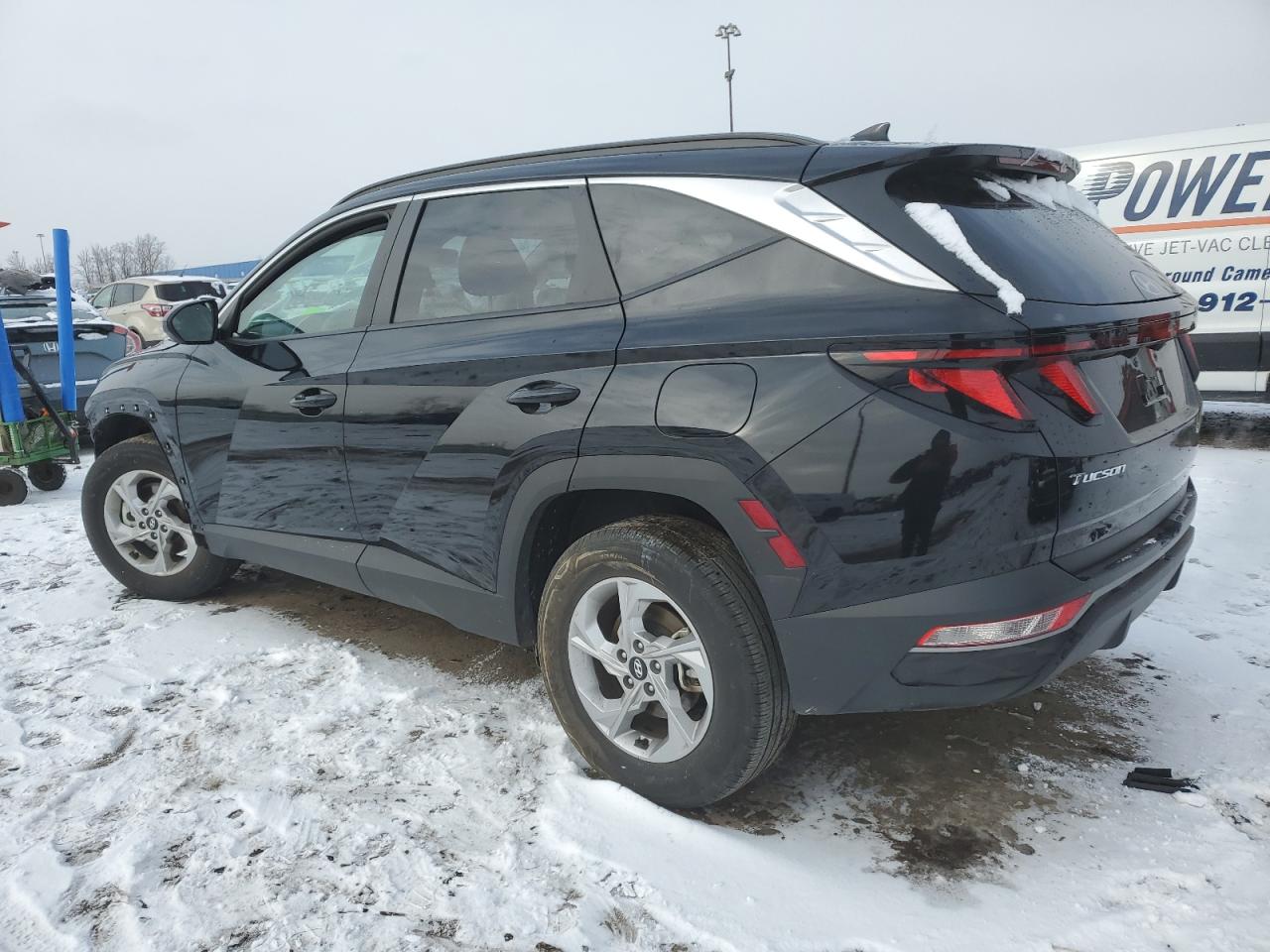 2024 Hyundai Tucson VIN 5NMJBCDE6RH361736 Copart auction photo, front end damage thumbnail 2