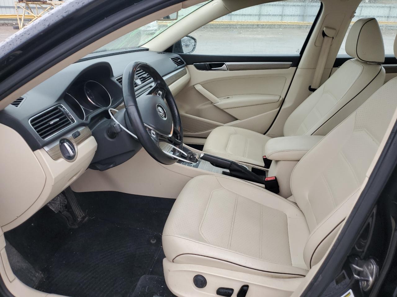 2017 Volkswagen Passat VIN 1VWBT7A38HC034972 Copart auction photo, side damage thumbnail 7