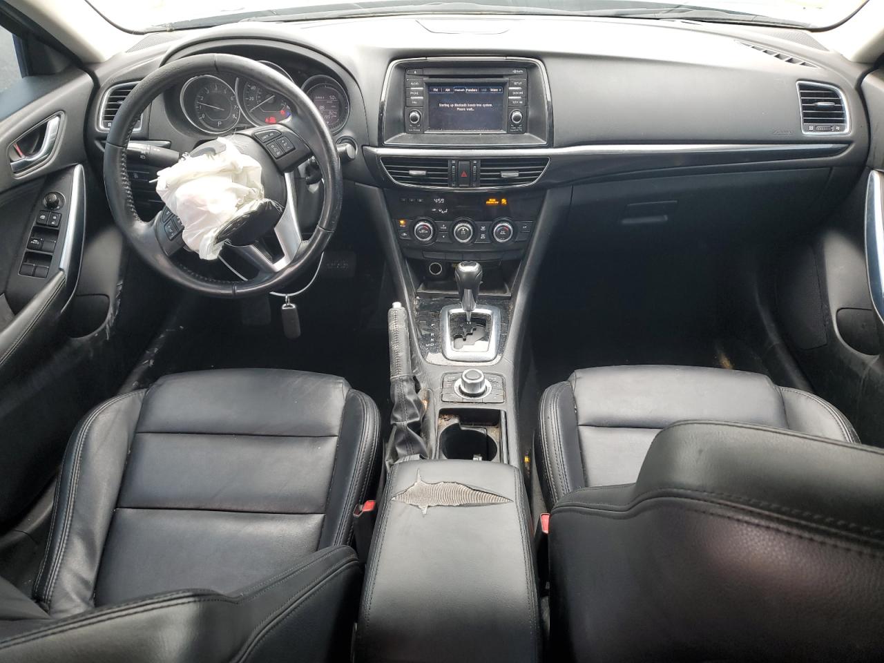 2014 Mazda 6 VIN JM1GJ1V55E1102000 Copart auction photo, front end damage thumbnail 8