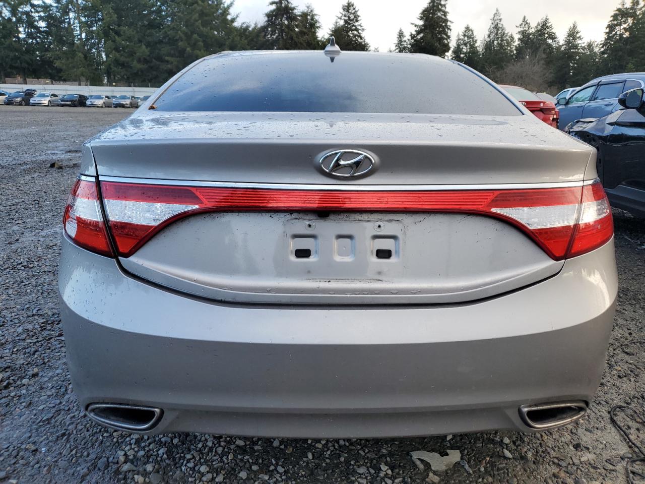 2013 Hyundai Azera VIN KMHFG4JG6DA250704 Copart auction photo, all over damage thumbnail 6