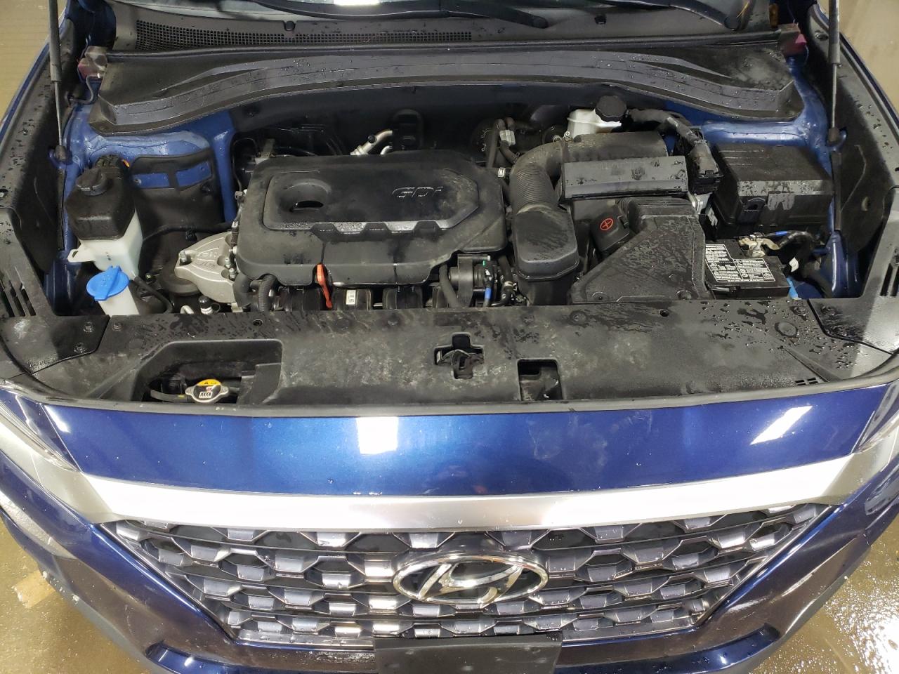2019 Hyundai Santa Fe VIN 5NMS23AD4KH089760 Copart auction photo, rear end damage thumbnail 11