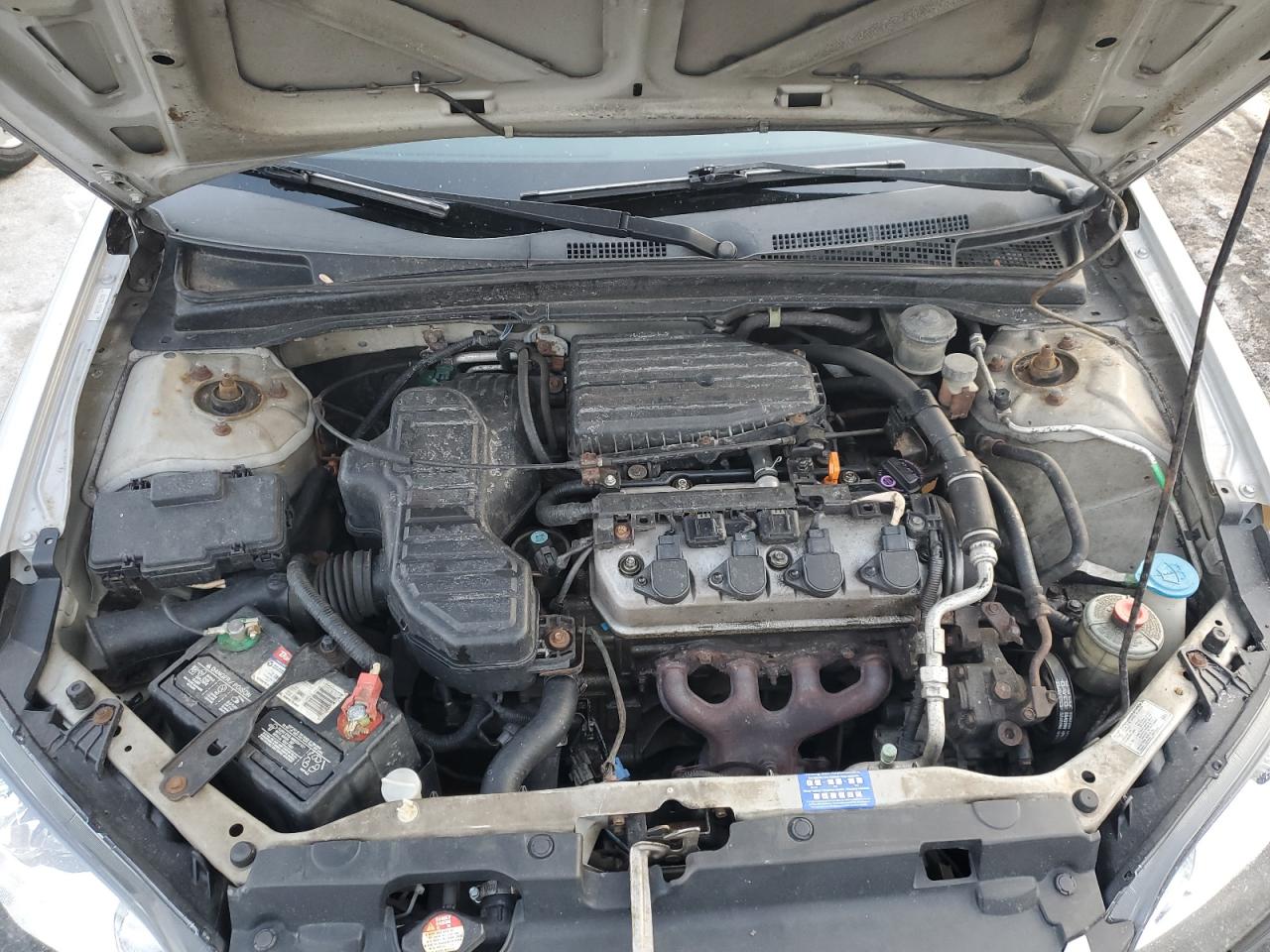 2005 Honda Civic VIN 1HGEM211X5L076894 Copart auction photo, side / mechanical damage thumbnail 11