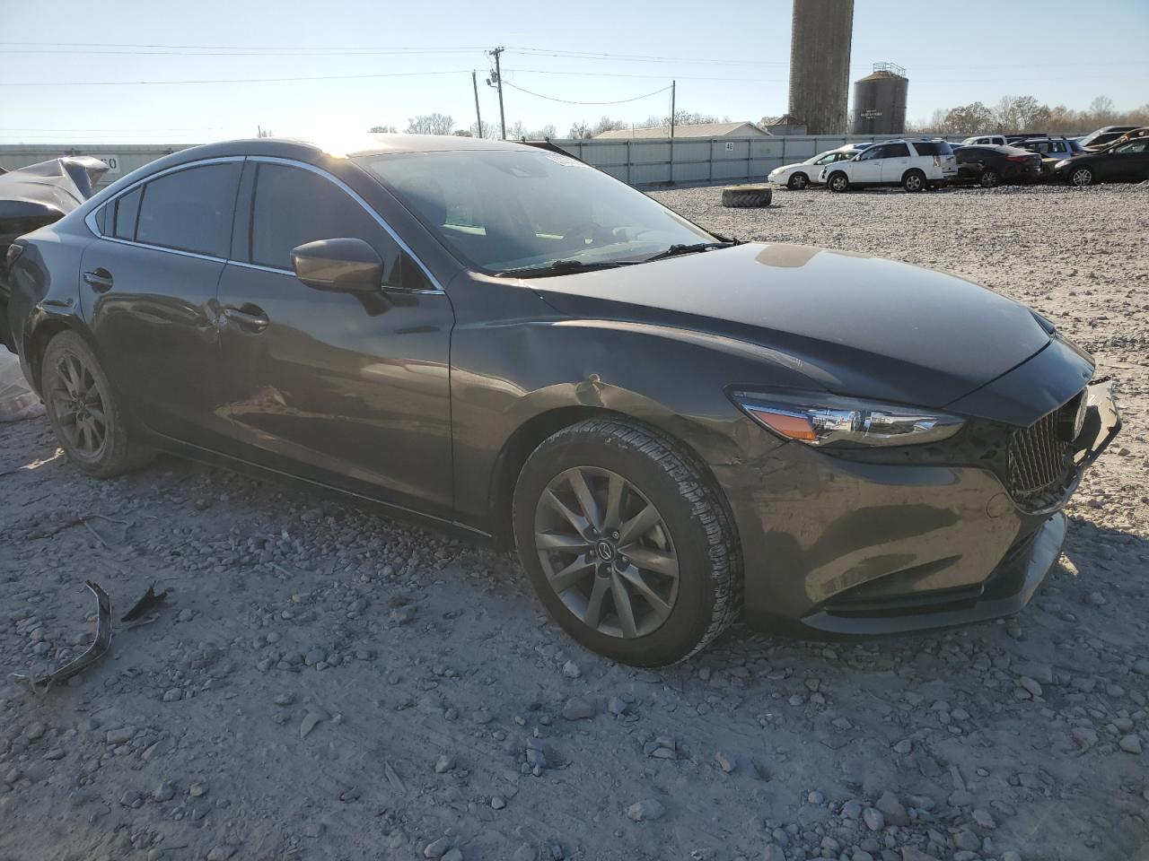 2018 Mazda 6 VIN JM1GL1UM6J1321450 Copart auction photo, all over damage thumbnail 4