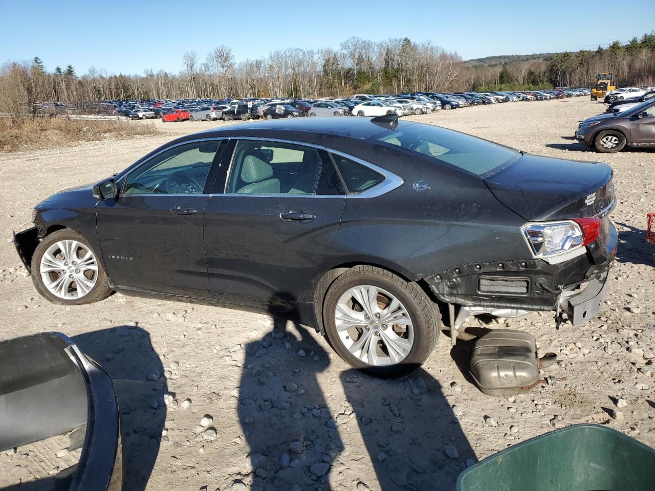 2018 Chevrolet Impala VIN 2G1105S39J9165327 Copart auction photo, front end / undercarriage damage thumbnail 2