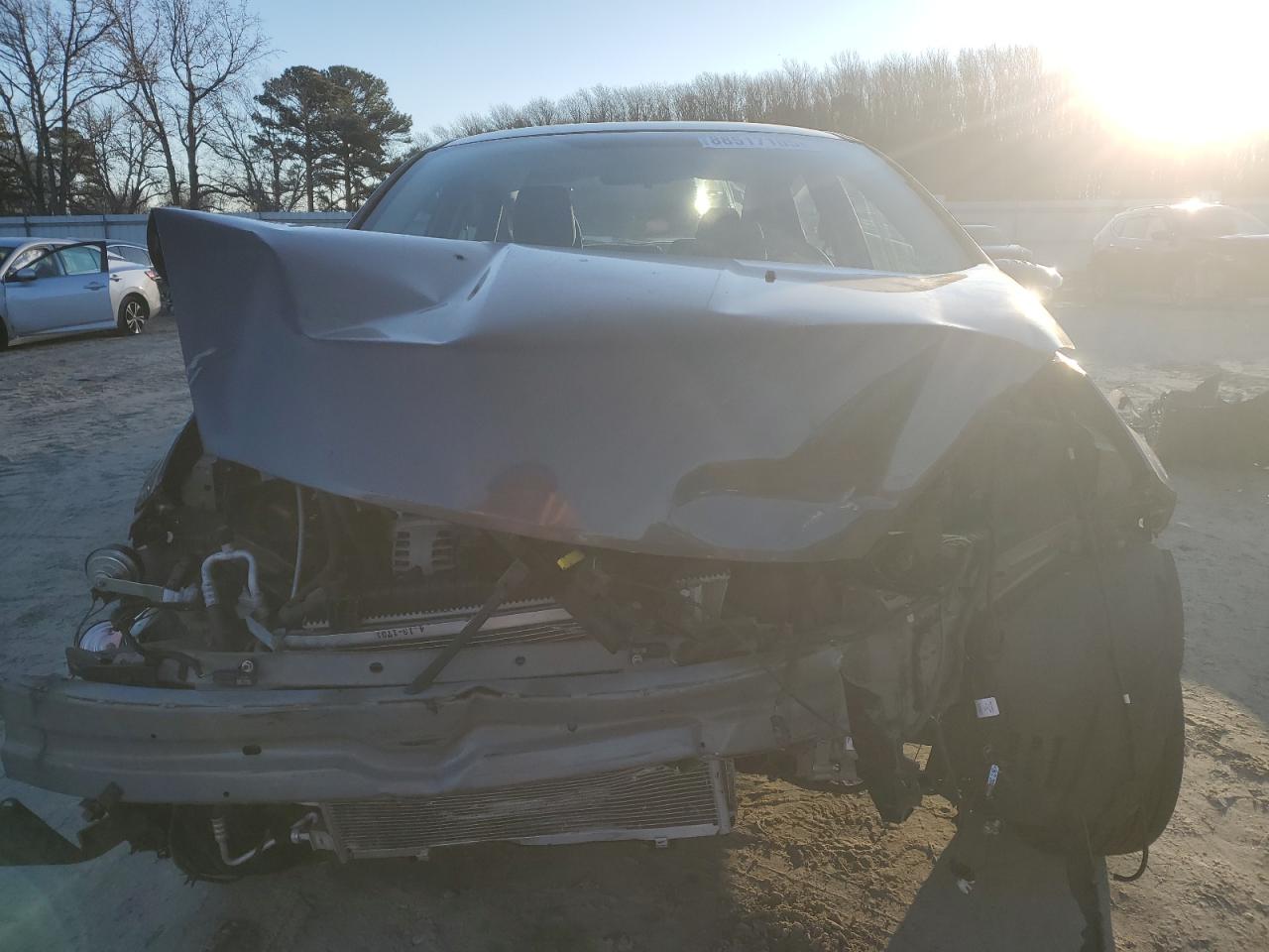 2017 Ford Fiesta VIN 3FADP4BJ6HM132561 Copart auction photo, front end damage thumbnail 5