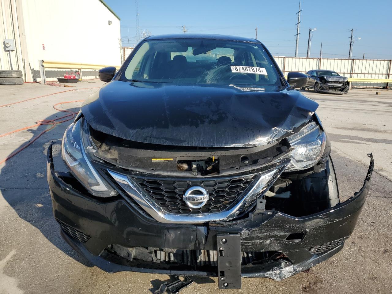 2019 Nissan Sentra VIN 3N1AB7AP4KY287955 Copart auction photo, front end / minor dent/scratches damage thumbnail 5
