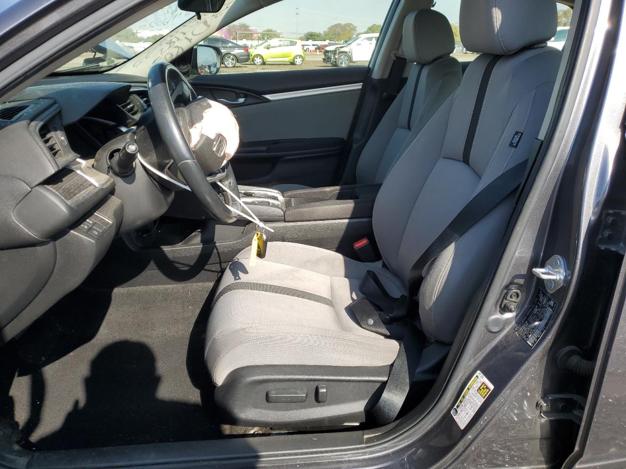 2019 Honda Civic VIN JHMFC1F33KX006862 Copart auction photo, front end damage thumbnail 7