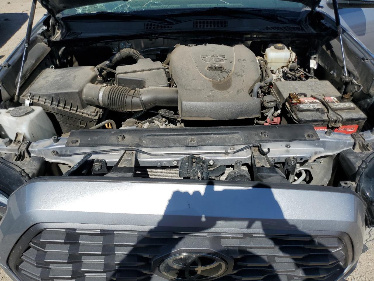 2020 Toyota Tacoma VIN 3TMDZ5BN4LM094849 Copart auction photo, all over damage thumbnail 13