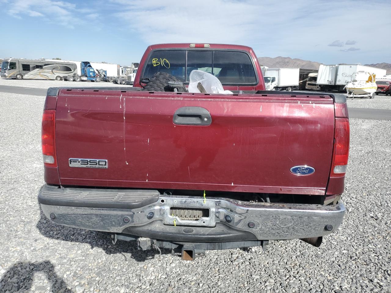 2006 Ford F350 VIN 1FTWW31Y56EA54551 Copart auction photo, biohazard/chemical / vandalism damage thumbnail 6