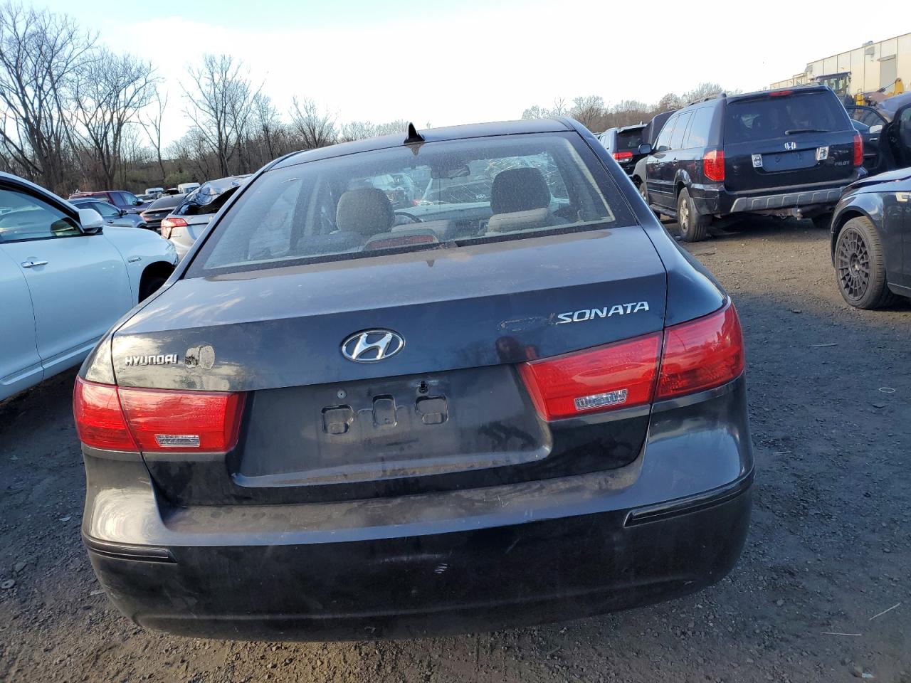 2009 Hyundai Sonata VIN 5NPET46C19H507771 Copart auction photo, front end / minor dent/scratches damage thumbnail 6