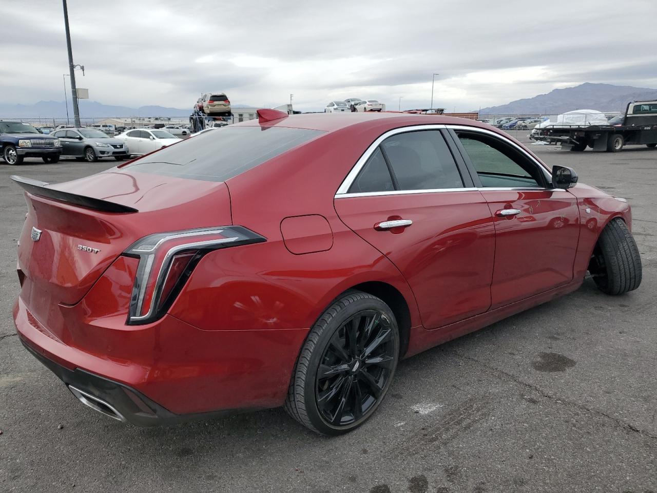 2022 Cadillac CT4 VIN 1G6DK5RK3N0113027 Copart auction photo, undercarriage damage thumbnail 3