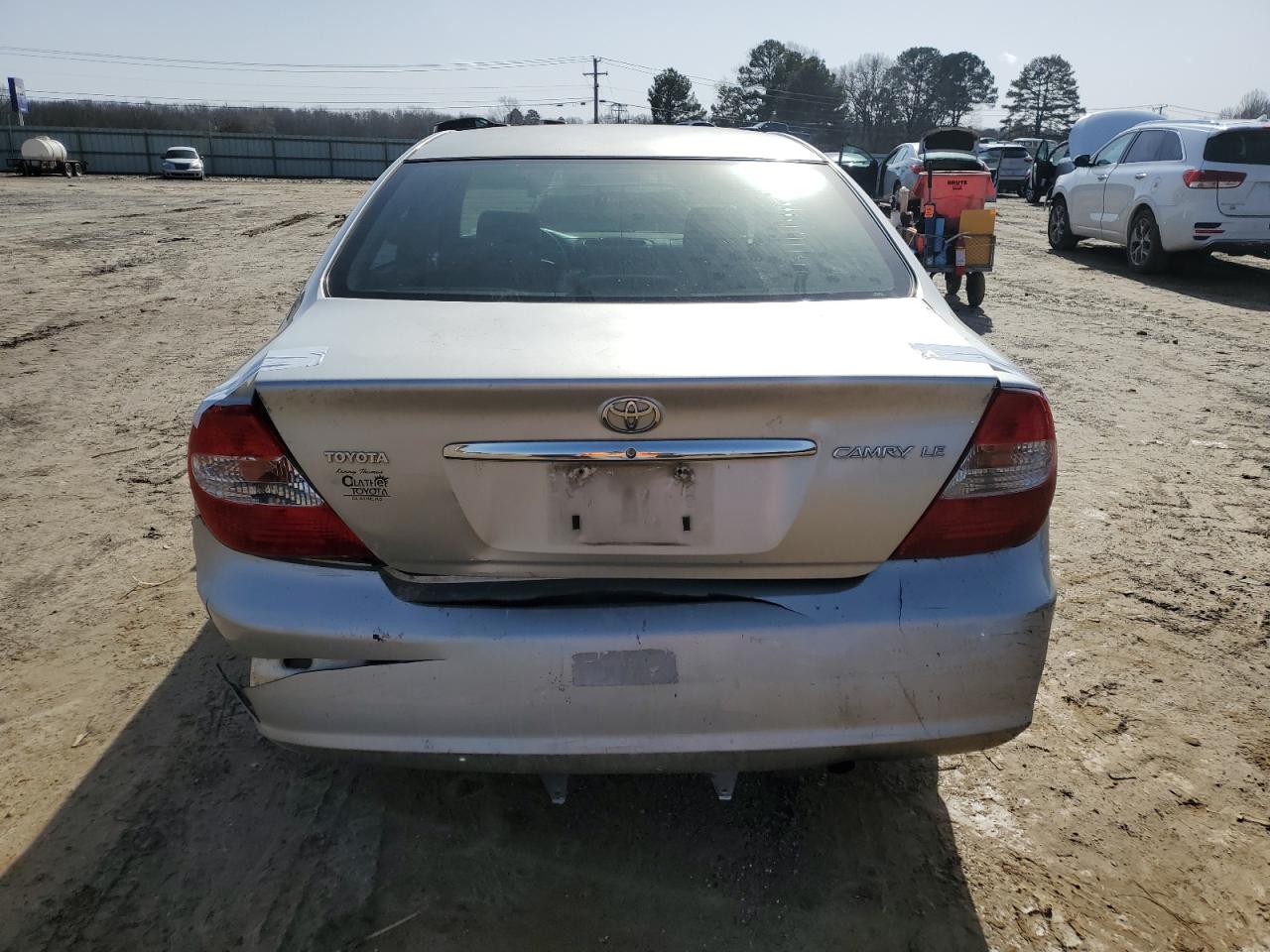 2004 Toyota Camry VIN 4T1BE32K14U824190 Copart auction photo, rear end / minor dent/scratches damage thumbnail 6