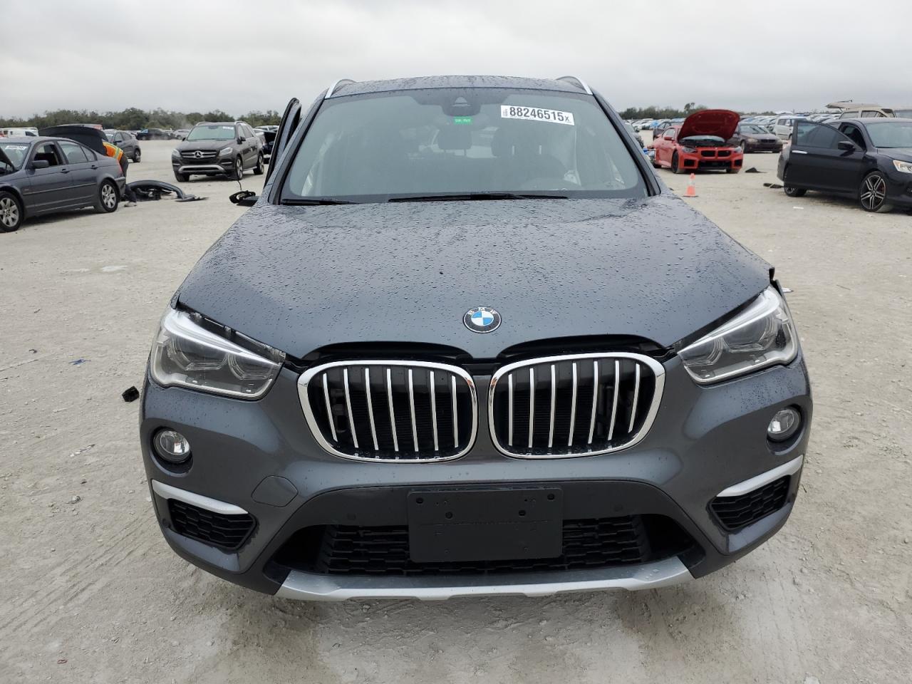 2017 BMW X1 VIN WBXHT3C37H5F79218 Copart auction photo, all over damage thumbnail 5