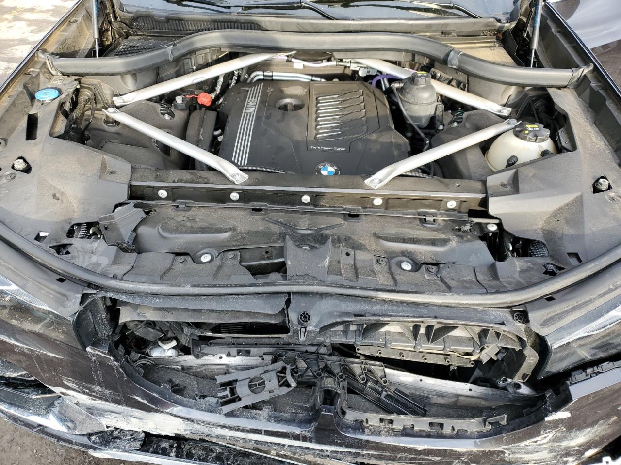 2021 BMW X7 VIN 5UXCW2C08M9F01630 Copart auction photo, front end / rear end damage thumbnail 13