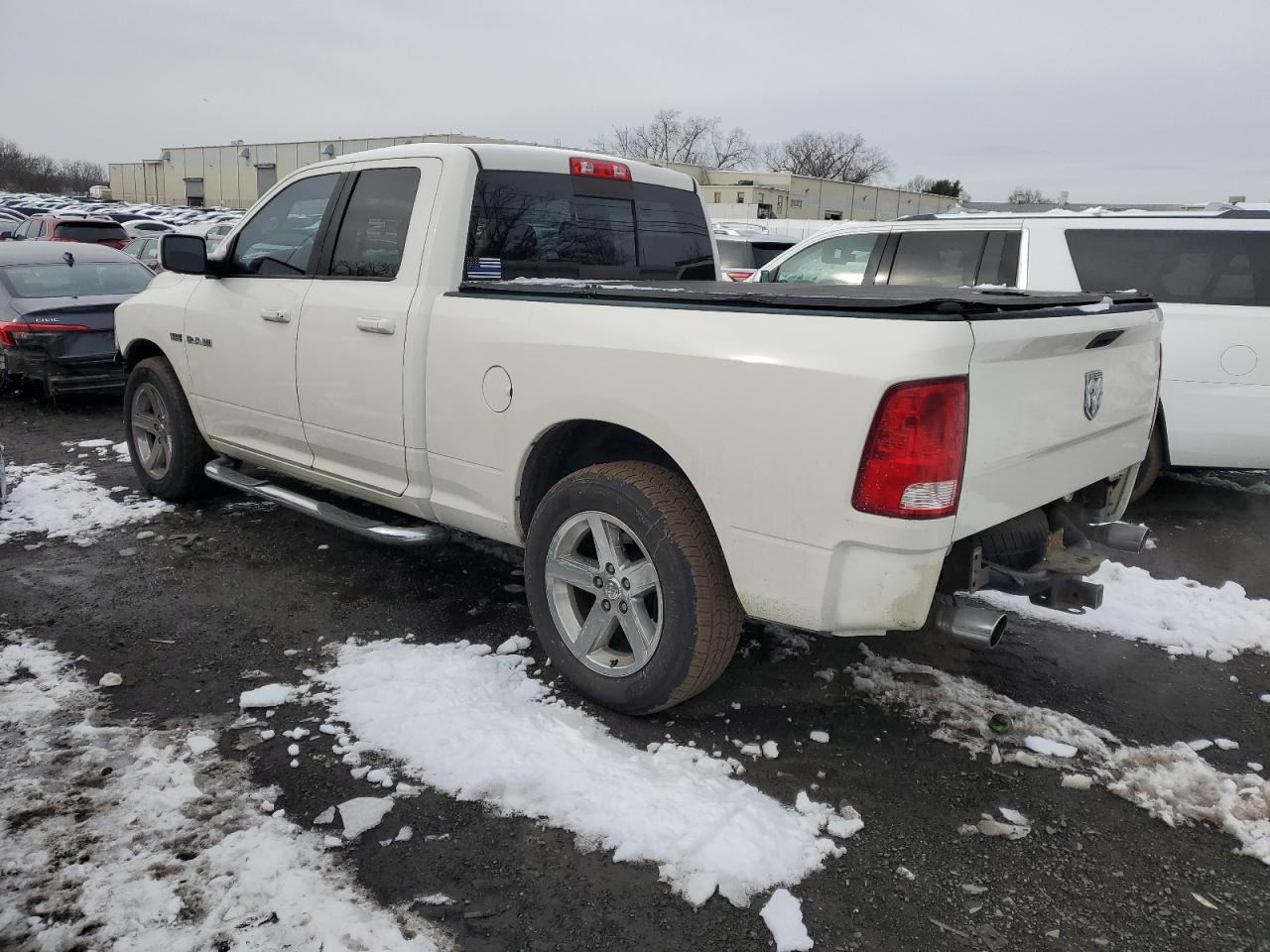 2009 Dodge RAM VIN 1D3HB18T99S757859 Copart auction photo, front end / rear end damage thumbnail 2