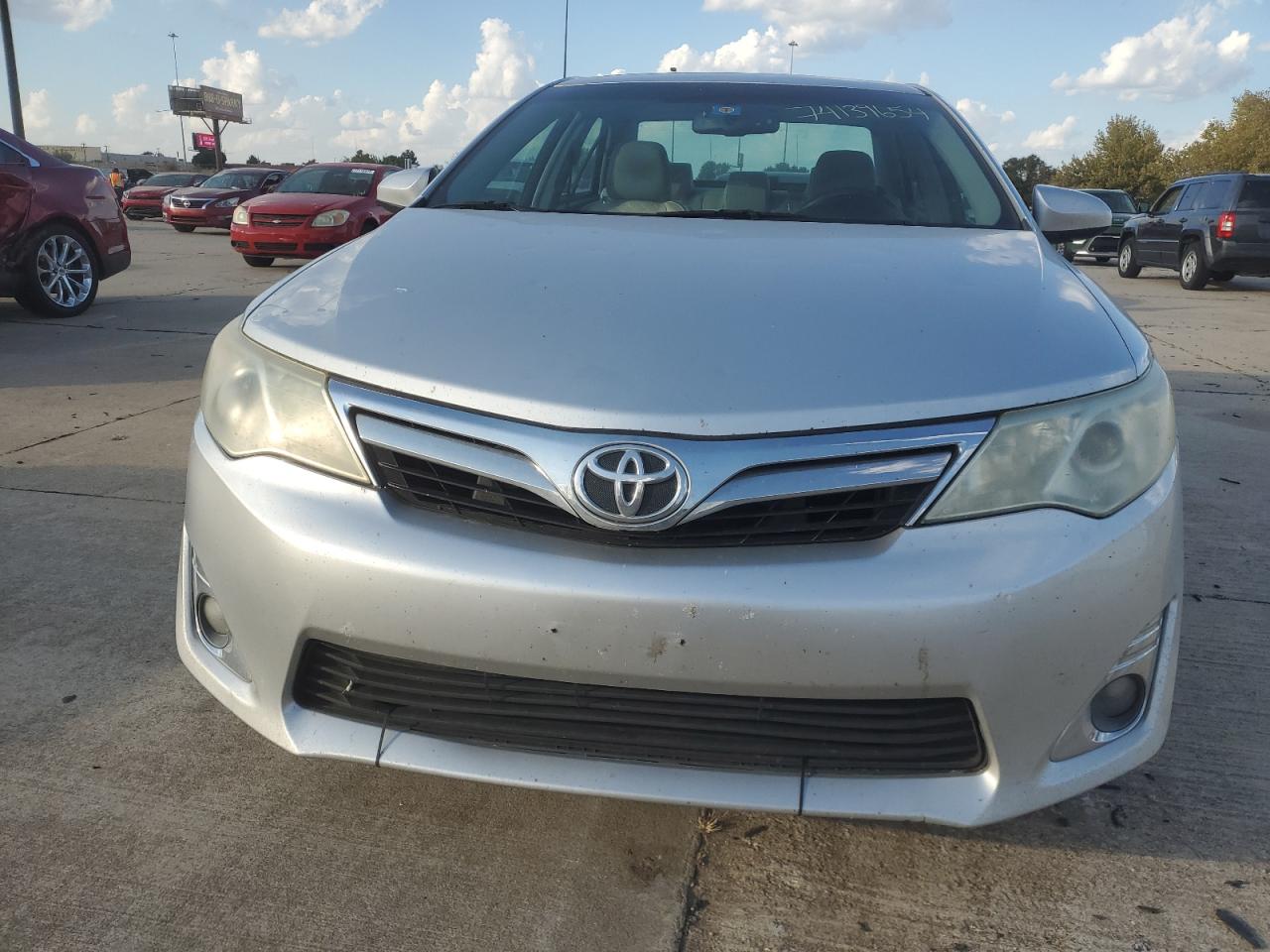 2012 Toyota Camry VIN 4T4BF1FK8CR244466 Copart auction photo, hail / minor dent/scratches damage thumbnail 5