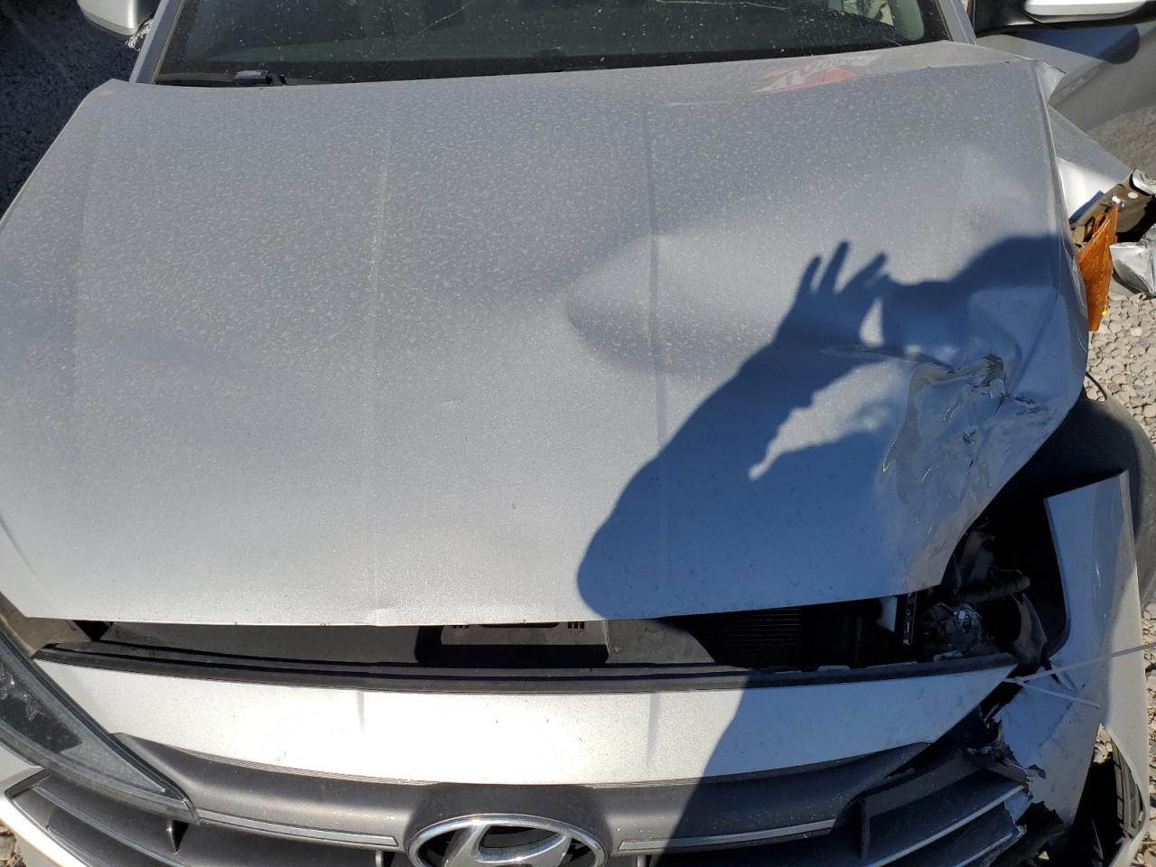 2019 Hyundai Elantra VIN 5NPD84LF2KH411584 Copart auction photo, front end damage thumbnail 12