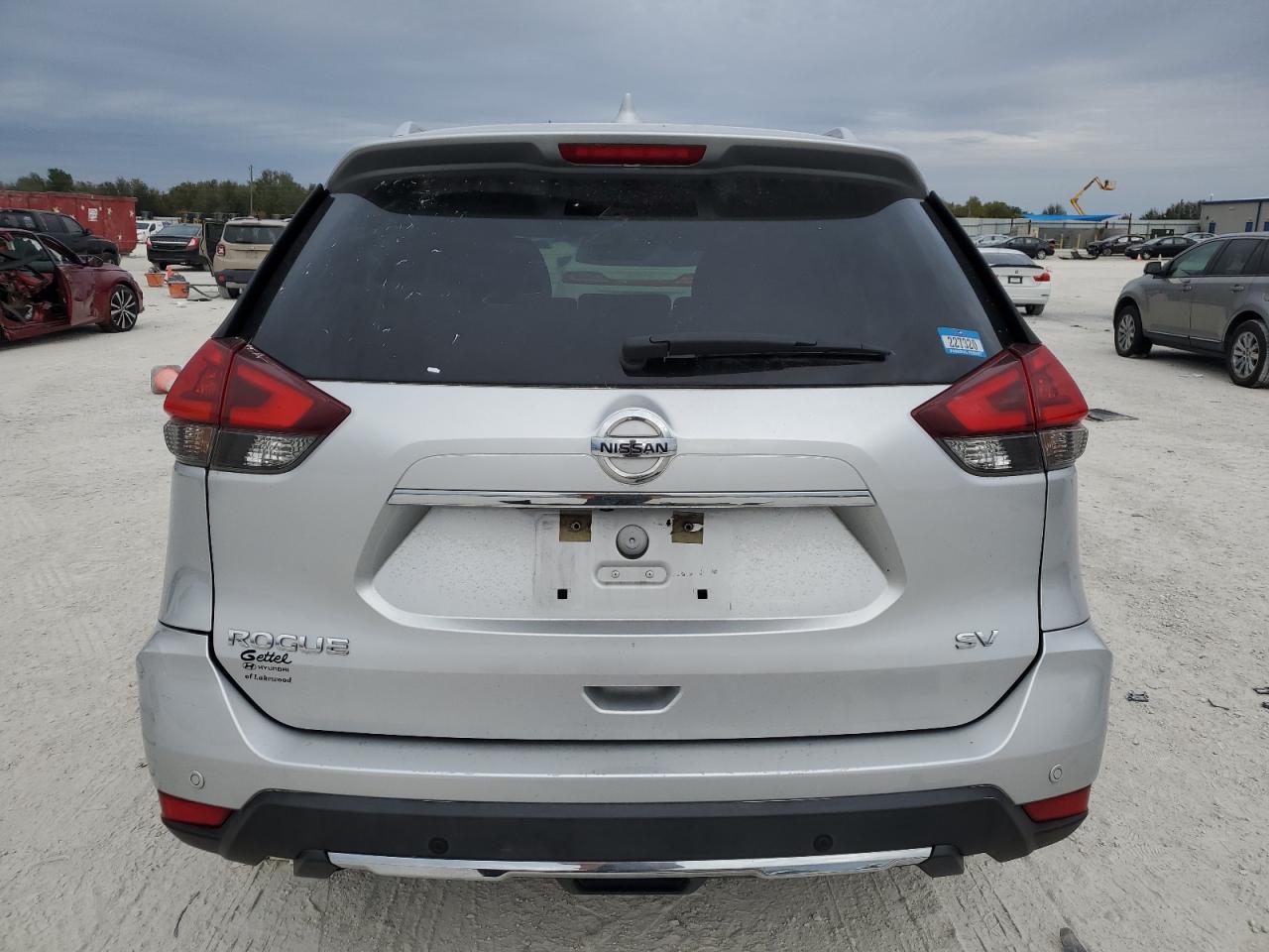 2019 Nissan Rogue VIN KNMAT2MT7KP530777 Copart auction photo, front end / side damage thumbnail 6
