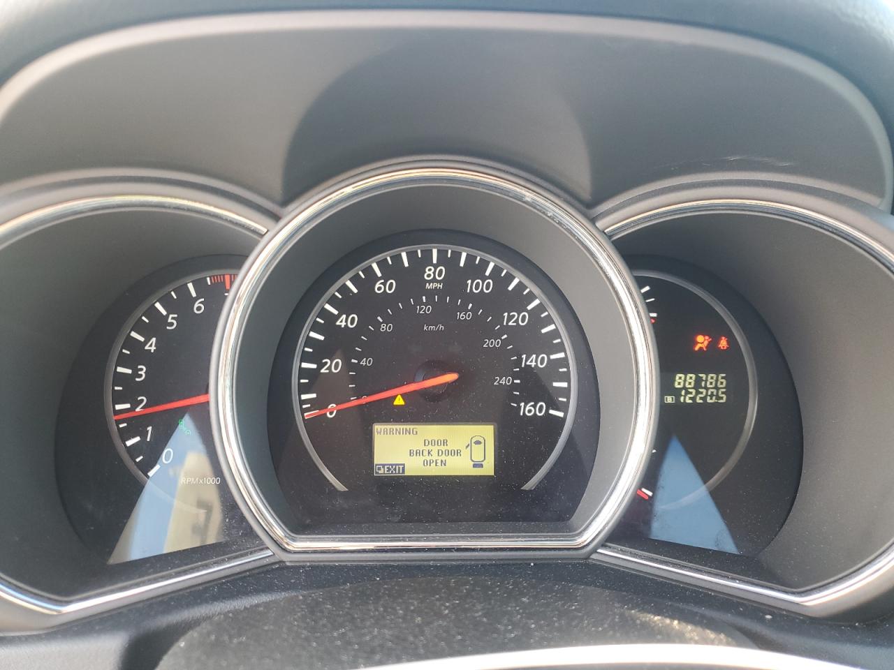 2014 Nissan Murano VIN JN8AZ1MU0EW405135 Copart auction photo, rear end / side damage thumbnail 9