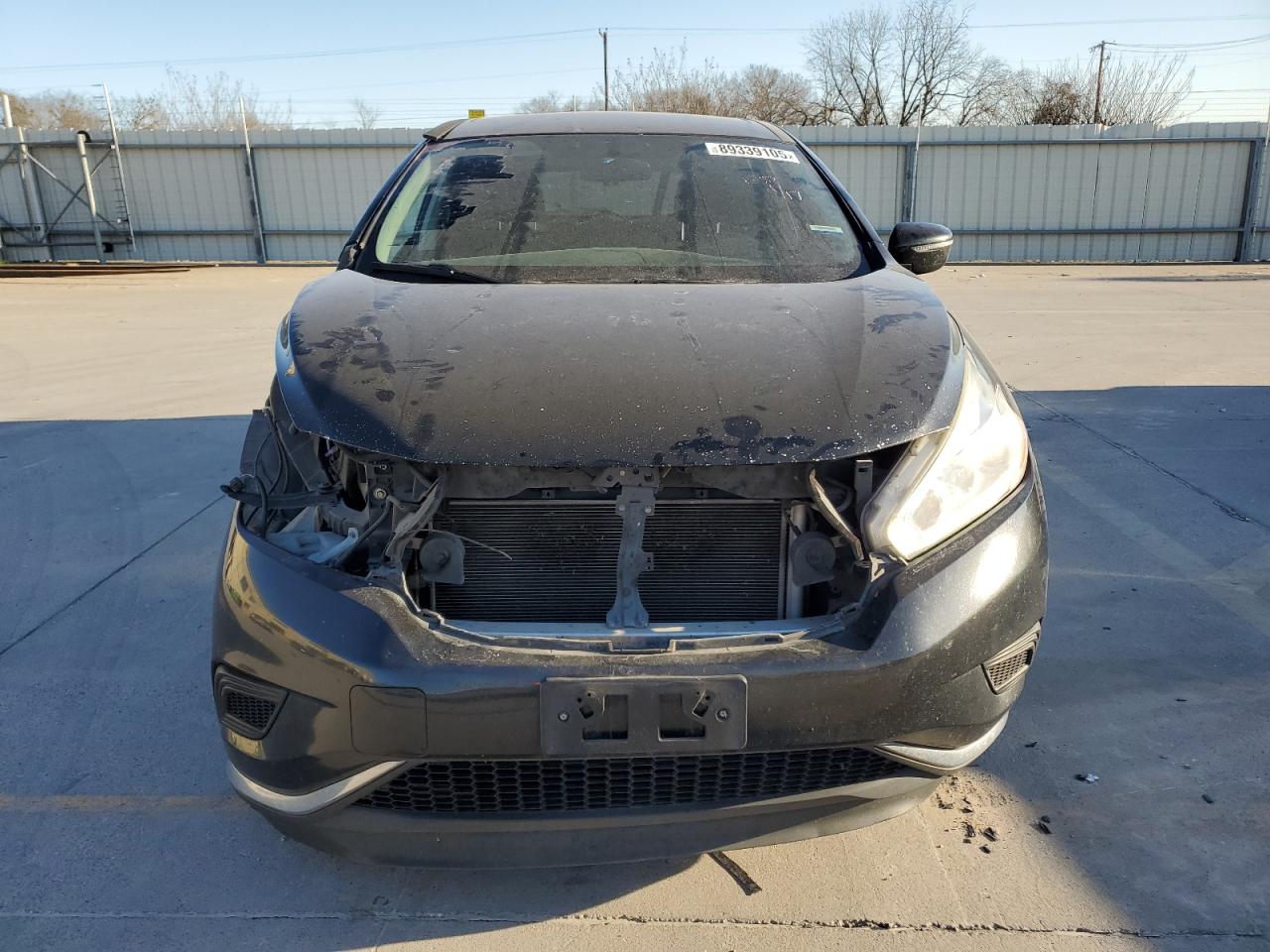 2017 Nissan Murano VIN 5N1AZ2MG7HN174512 Copart auction photo, side / front end damage thumbnail 5