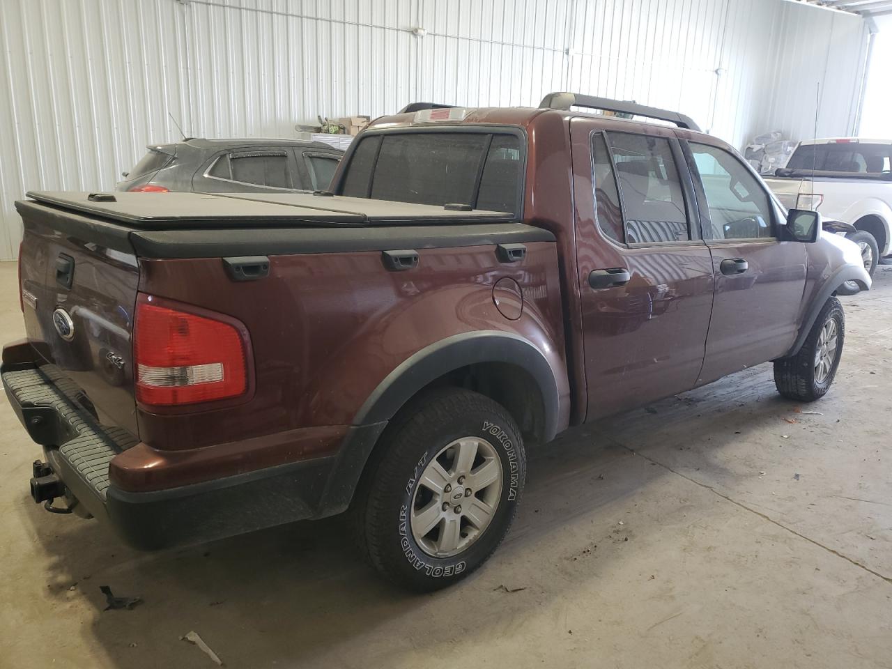 2010 Ford Explorer VIN 1FMEU5BE1AUF02716 Copart auction photo, front end / side damage thumbnail 3