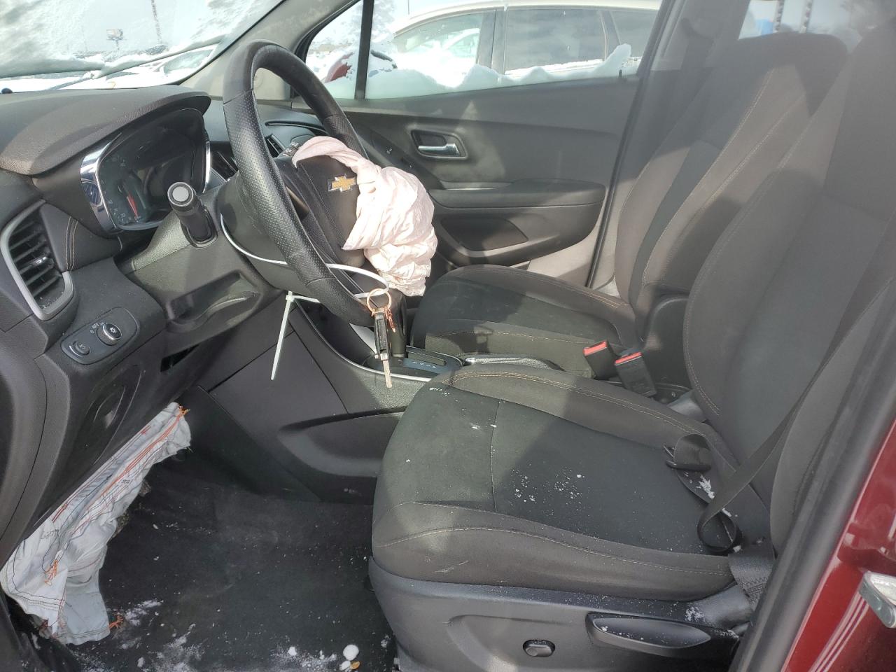 2017 Chevrolet Trax VIN 3GNCJNSB5HL173136 Copart auction photo, front end damage thumbnail 7
