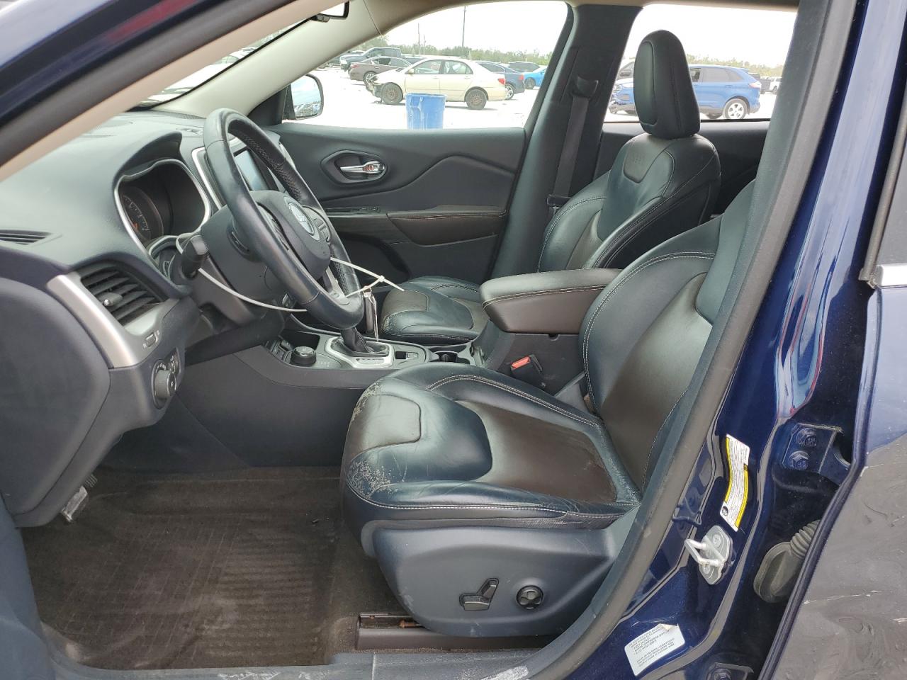 2015 Jeep Grand Cherokee VIN 1C4PJMDB0FW717308 Copart auction photo, side damage thumbnail 7