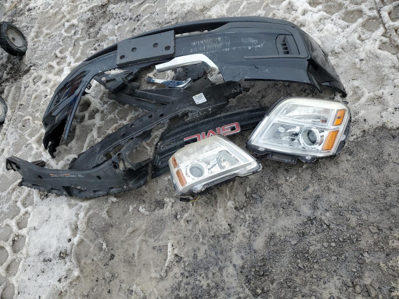 2016 GMC Terrain VIN 2GKFLSEK4G6222683 Copart auction photo, front end / rear end damage thumbnail 15