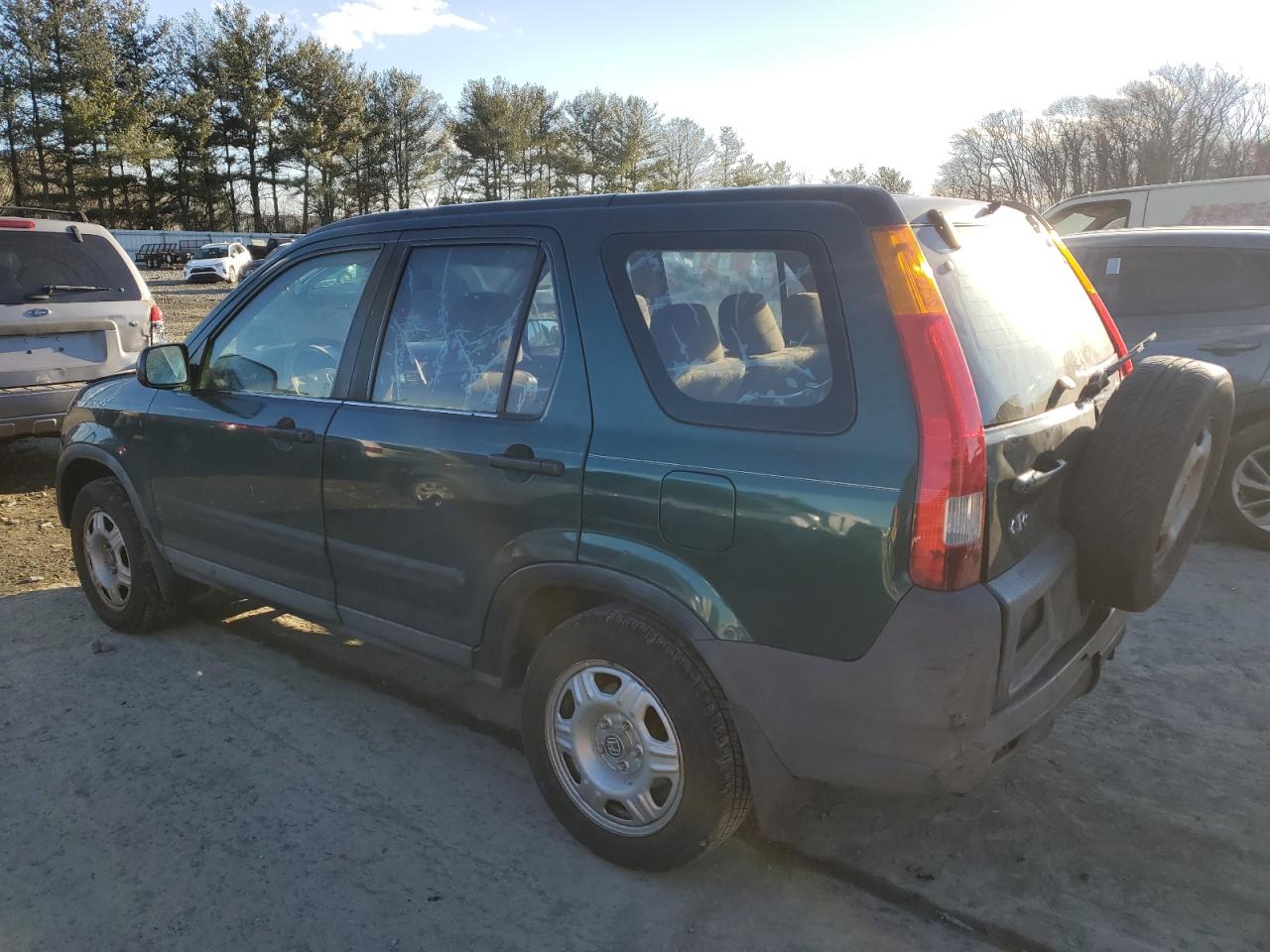 2003 Honda CR-V VIN SHSRD68463U101676 Copart auction photo, rear end damage thumbnail 2