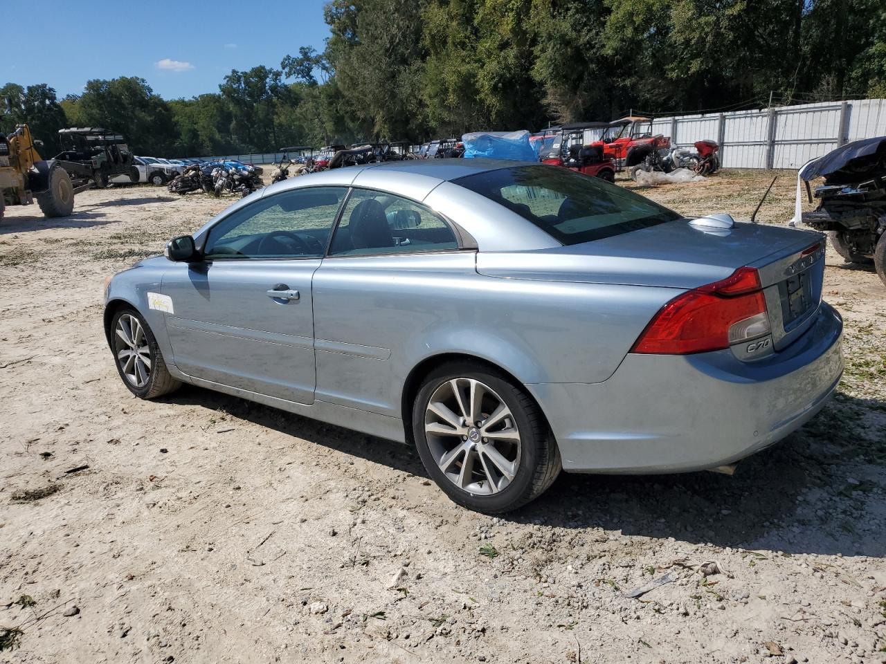 2012 Volvo C70 VIN YV1672MC3CJ123290 Copart auction photo, water/flood damage thumbnail 2