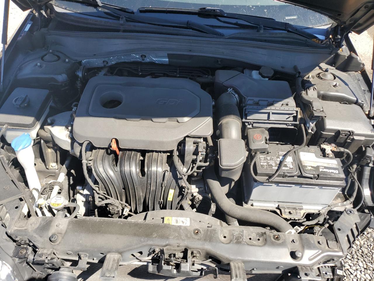 2016 KIA Optima VIN 5XXGU4L3XGG078021 Copart auction photo, front end damage thumbnail 11