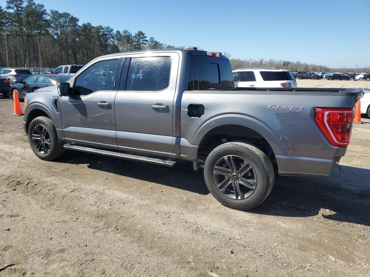 2021 Ford F-150 VIN 1FTEW1EP7MFC87047 Copart auction photo, rear end damage thumbnail 2