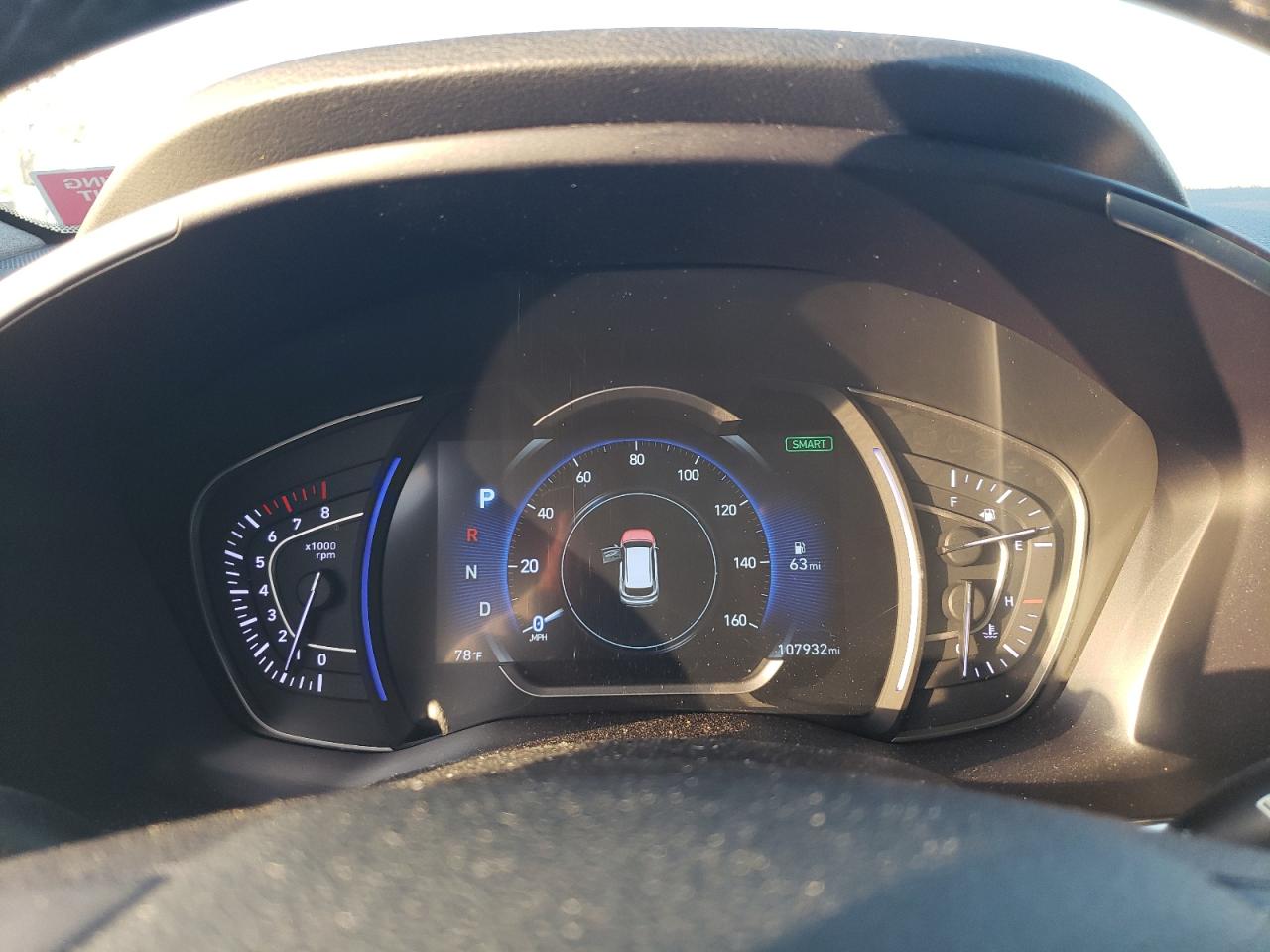 2019 Hyundai Santa Fe VIN 5NMS53AD4KH029520 Copart auction photo, all over damage thumbnail 9