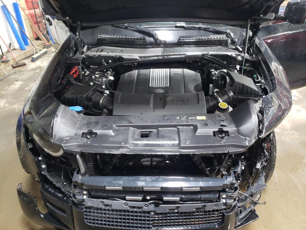 2023 Land Rover Defender VIN SALEWEEE1P2220969 Copart auction photo, front end / rear end damage thumbnail 11