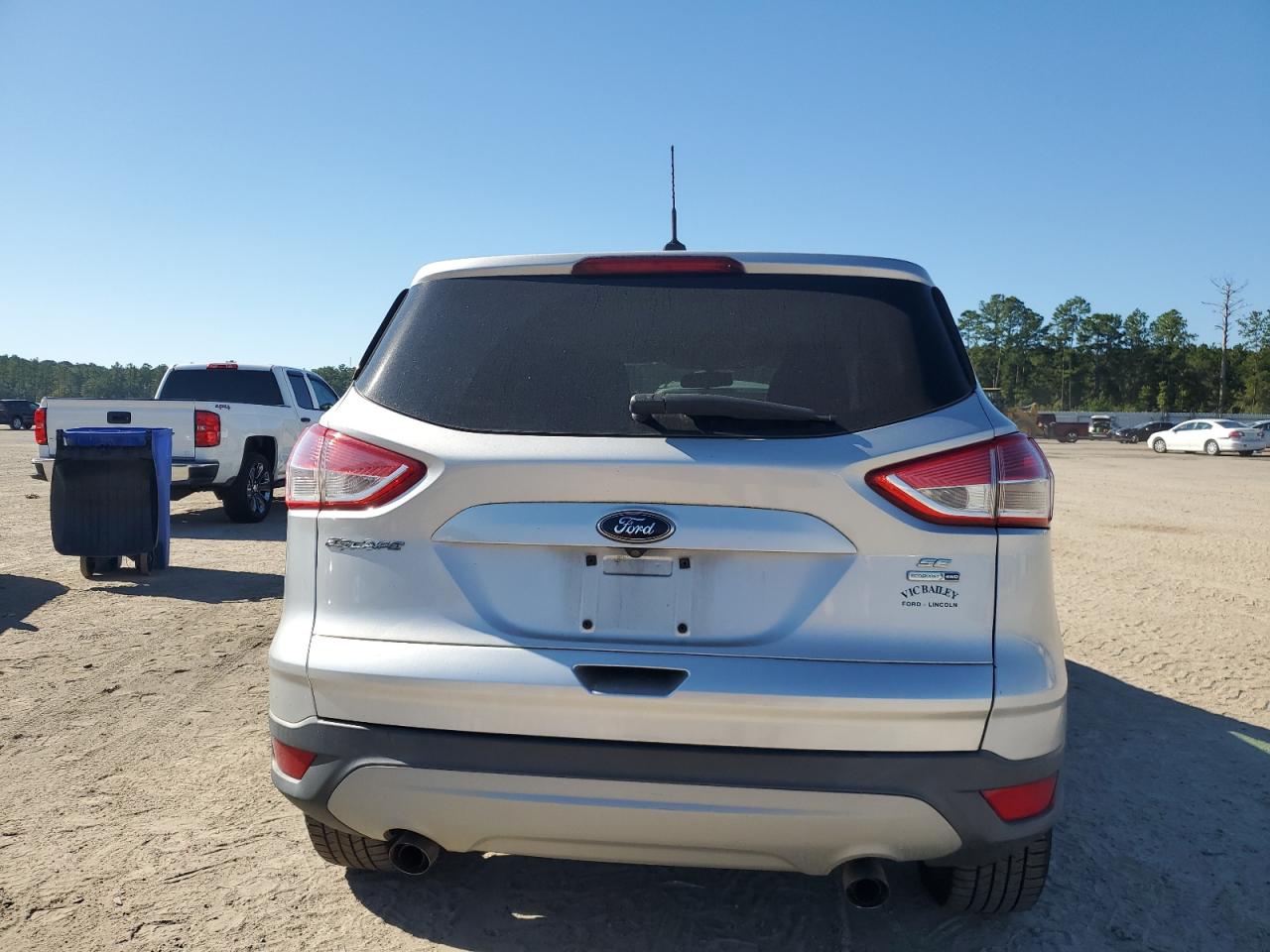 2015 Ford Escape VIN 1FMCU9GX0FUC87281 Copart auction photo, front end damage thumbnail 6