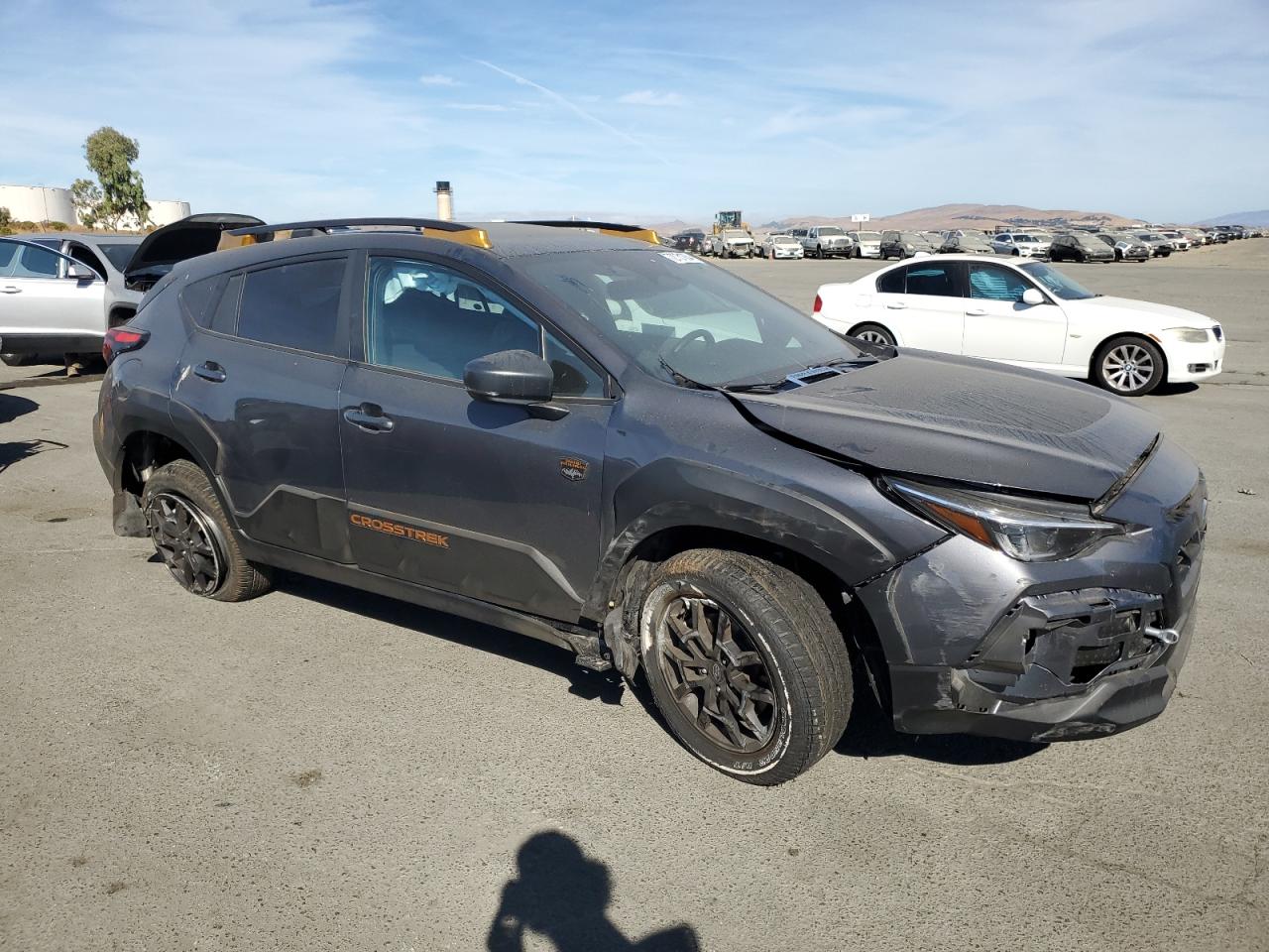 2024 Subaru XV VIN 4S4GUHU69R3751640 Copart auction photo, all over damage thumbnail 4
