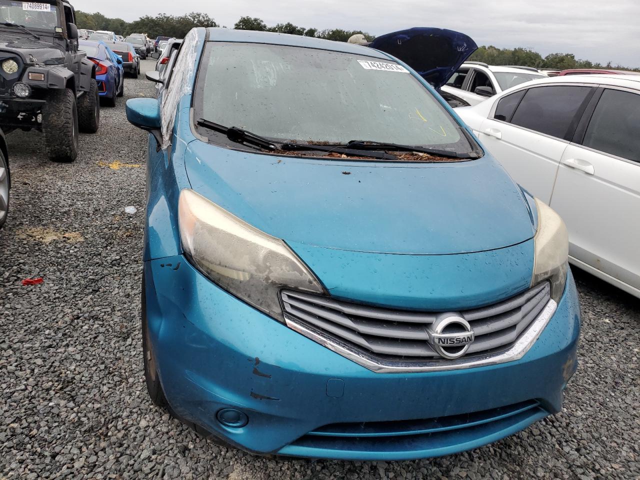 2015 Nissan Versa VIN 3N1CE2CP8FL405668 Copart auction photo, water/flood / minor dent/scratches damage thumbnail 5
