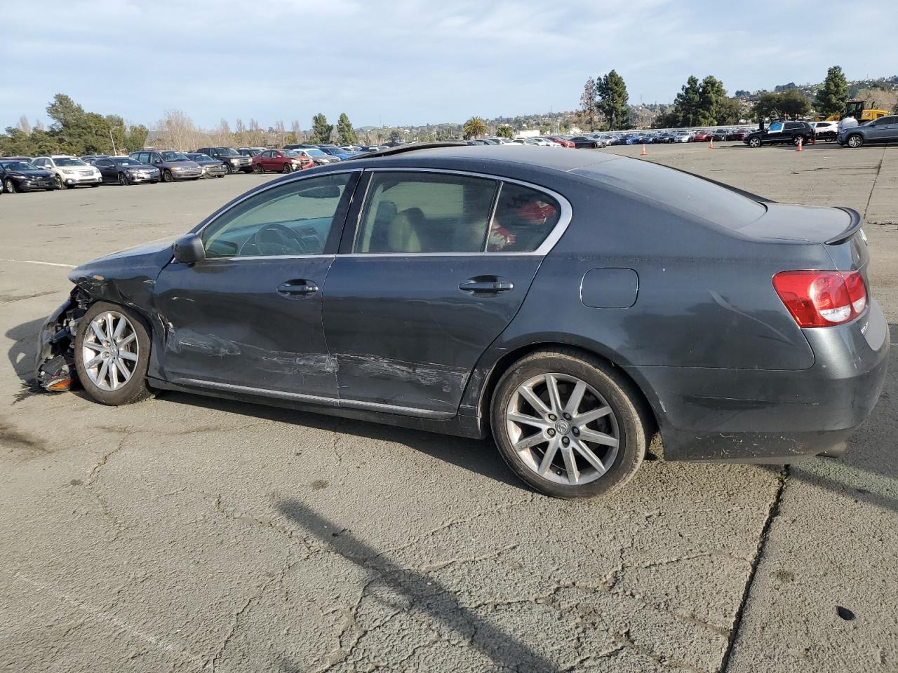2006 Lexus GS 300 VIN JTHBH96S165045022 Copart auction photo, front end / side damage thumbnail 2