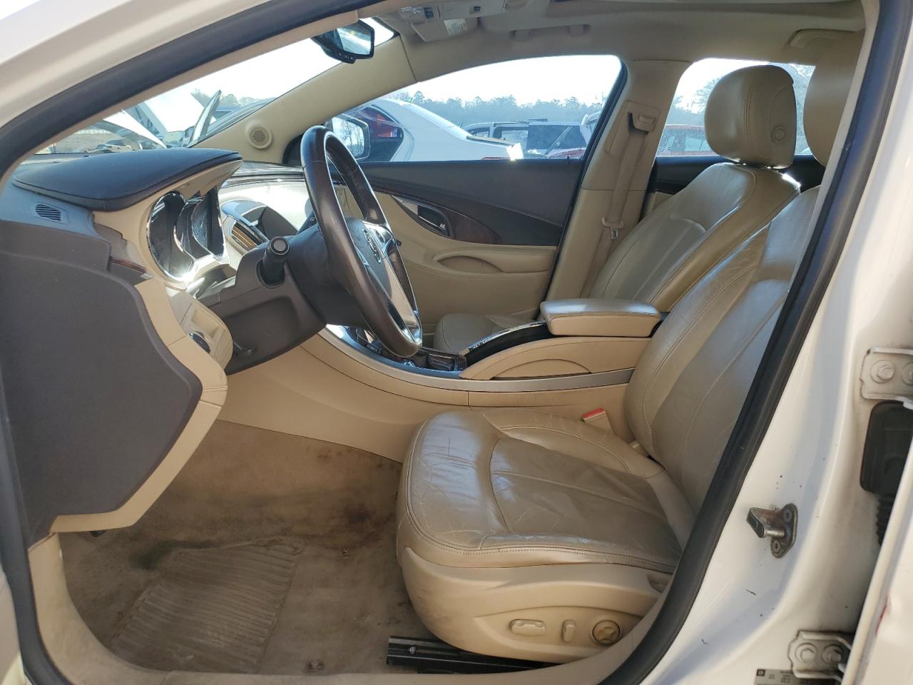 2010 Buick LaCrosse VIN 1G4GC5EG8AF271844 Copart auction photo, side / front end damage thumbnail 7