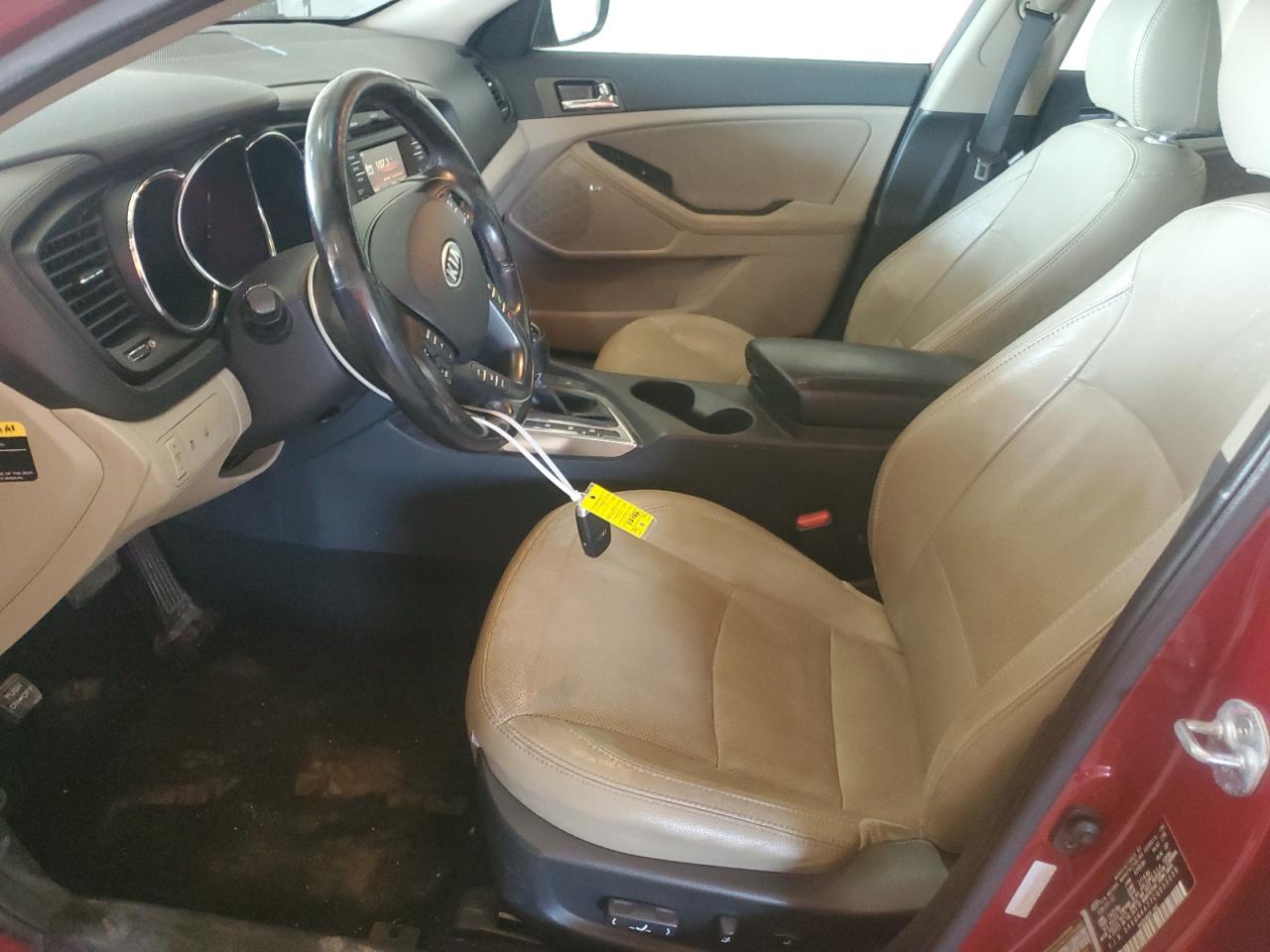 2012 KIA Optima VIN 5XXGN4A77CG053039 Copart auction photo, side / all over damage thumbnail 7
