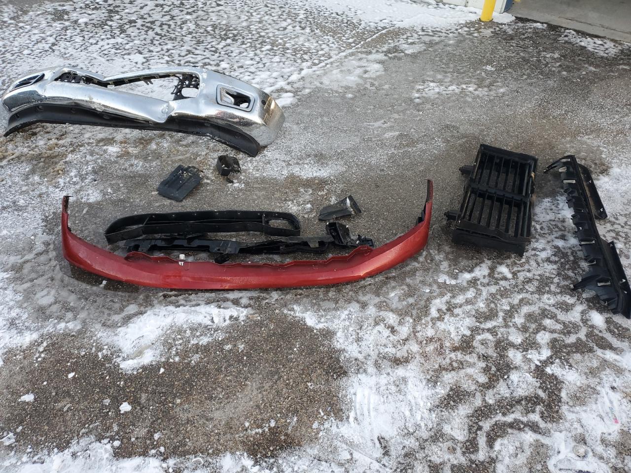 2017 Nissan Titan VIN 1N6AA1E55HN576013 Copart auction photo, front end damage thumbnail 12