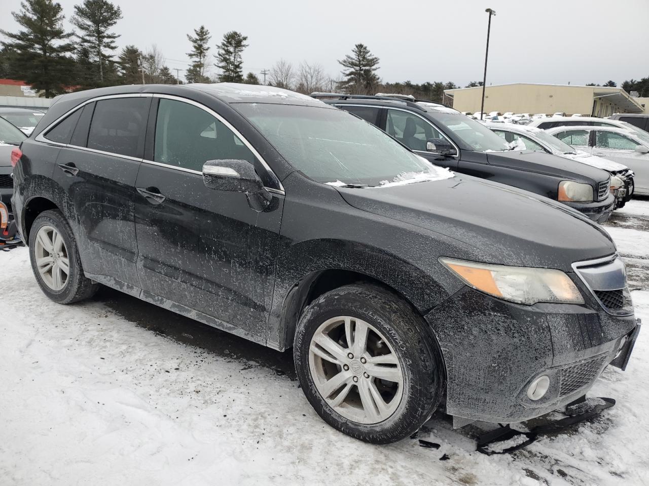 2013 Acura RDX VIN 5J8TB4H52DL021520 Copart auction photo, top/roof damage thumbnail 4