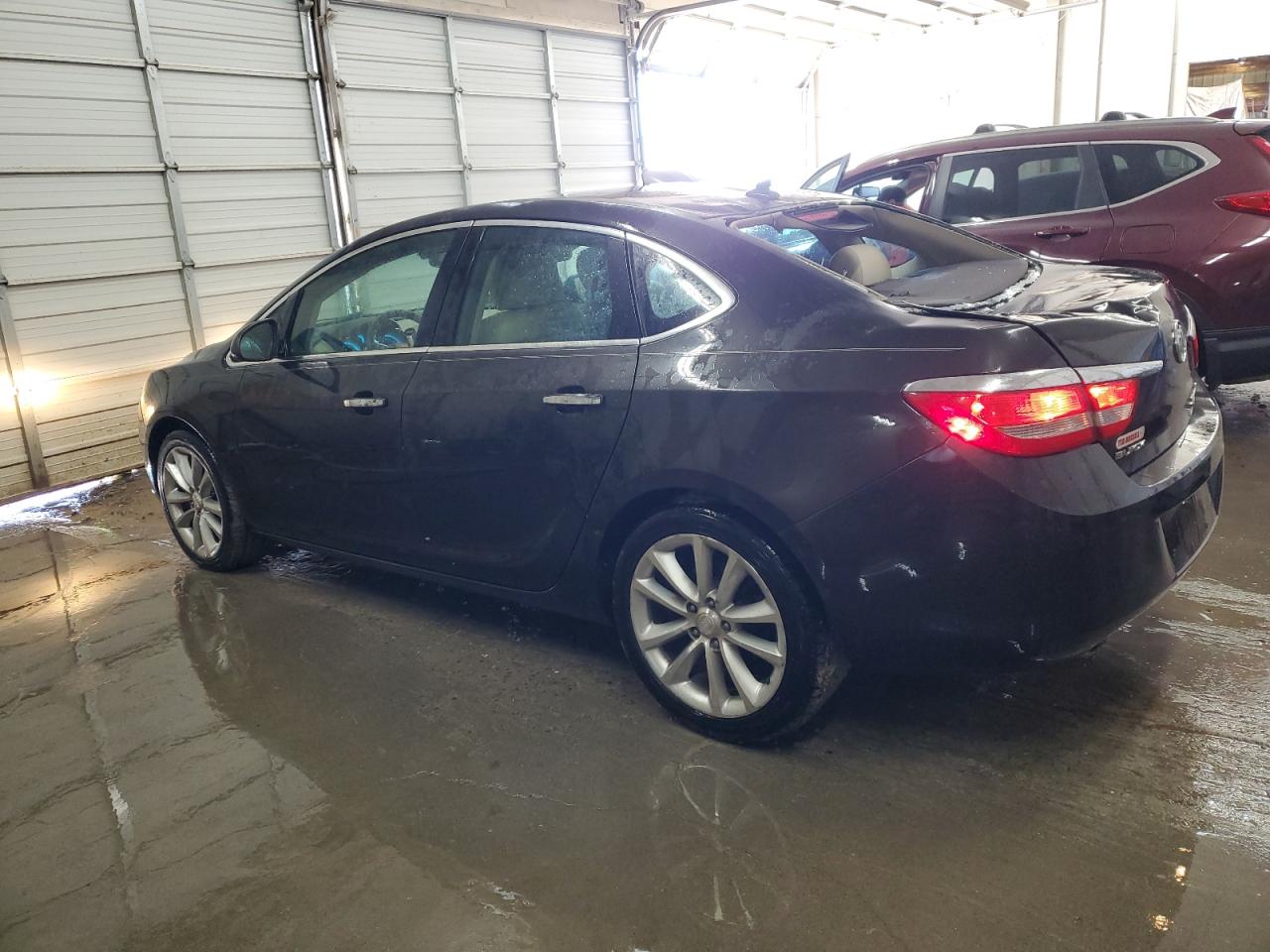 2013 Buick Verano VIN 1G4PP5SK7D4207534 Copart auction photo, top/roof / rear end damage thumbnail 2