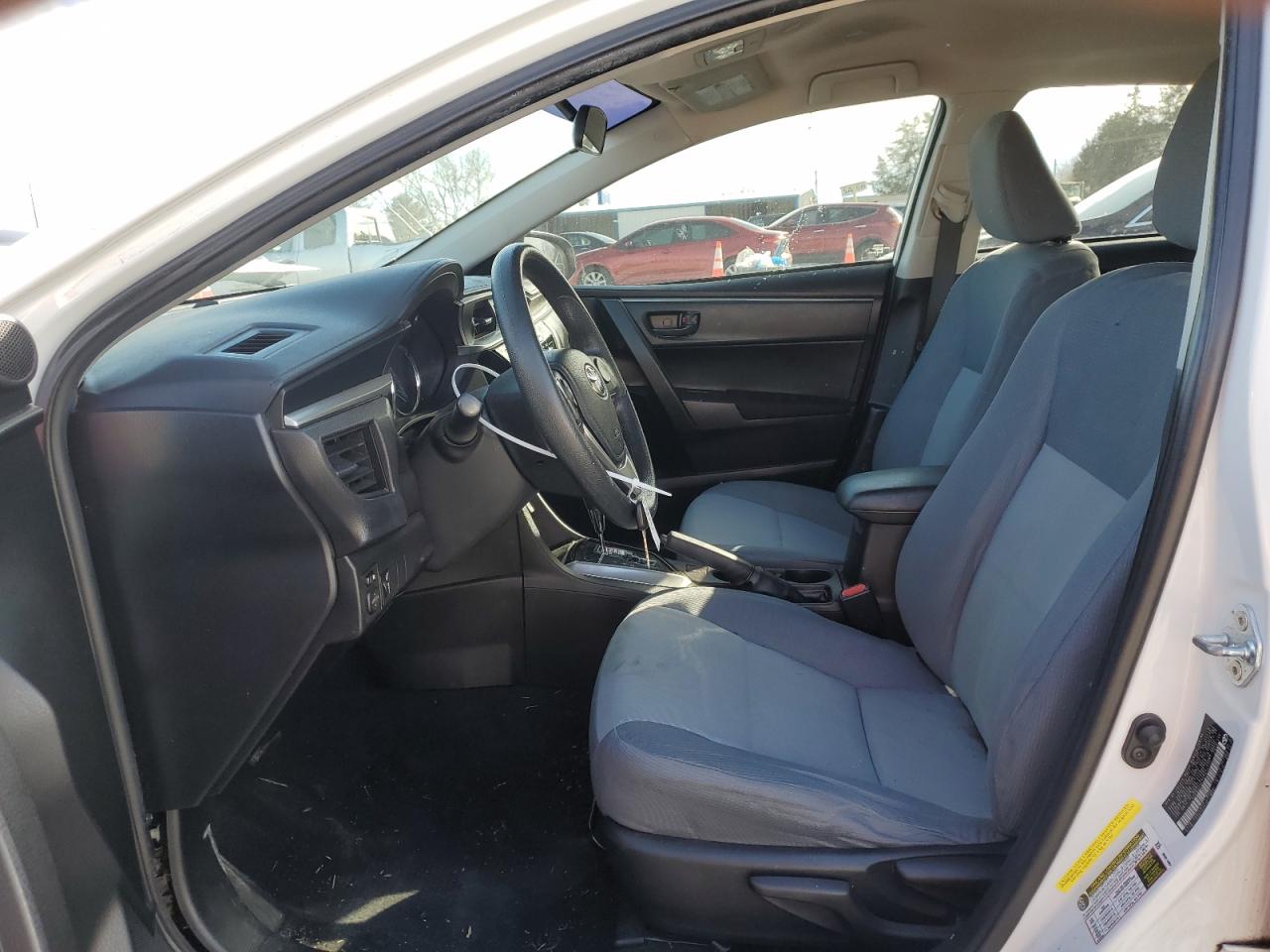 2016 Toyota Corolla VIN 5YFBURHE9GP514222 Copart auction photo, front end / rear end damage thumbnail 7