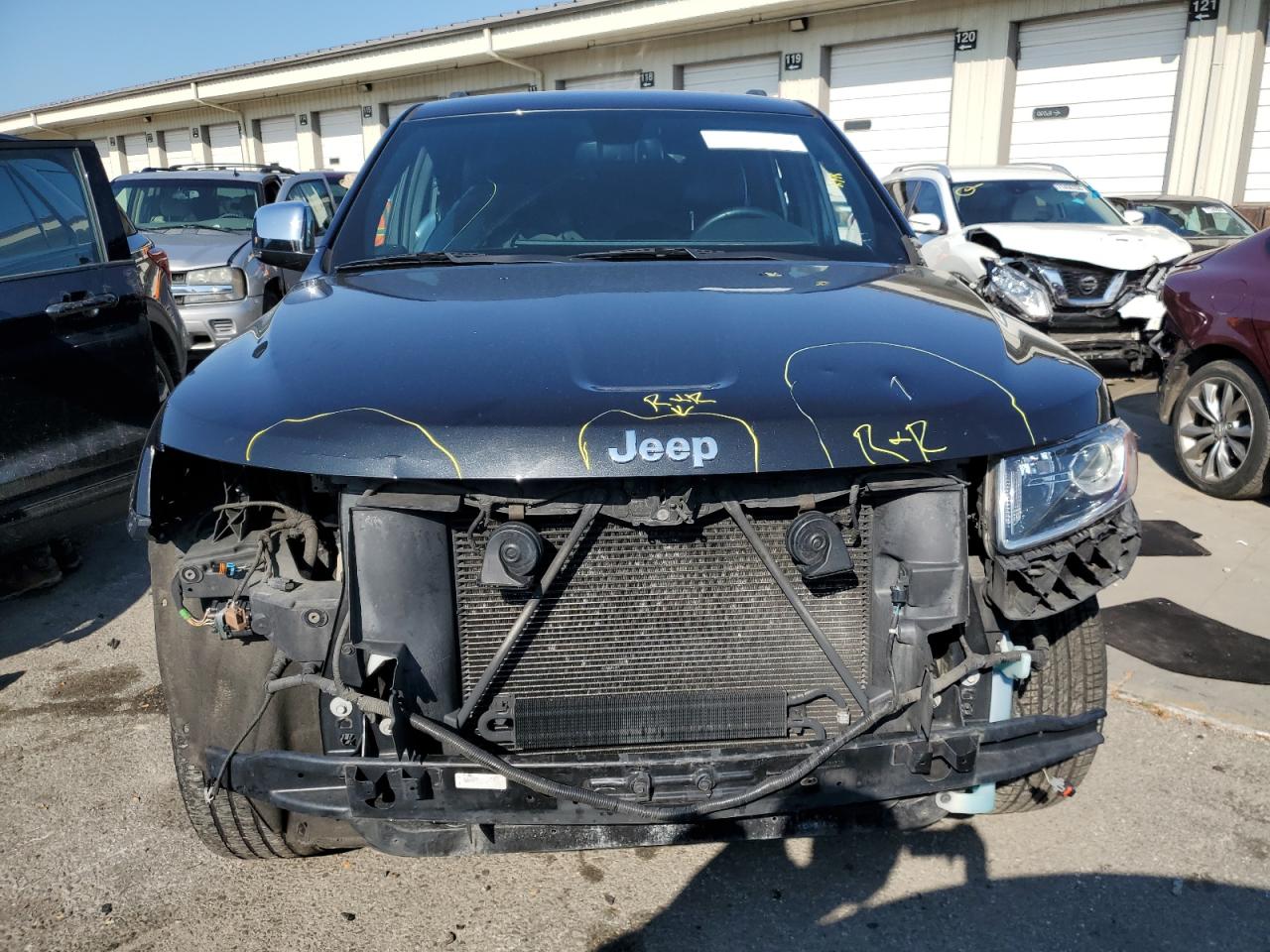2015 Jeep Grand Cherokee VIN 1C4RJFBG8FC112800 Copart auction photo, all over damage thumbnail 5