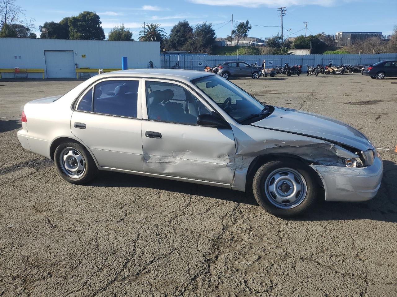 1999 Toyota Corolla VIN 1NXBR12E4XZ249252 Copart auction photo, side damage thumbnail 4