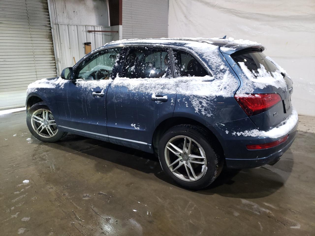 2016 Audi Q5 VIN WA1L2AFP1GA037512 Copart auction photo, side damage thumbnail 2