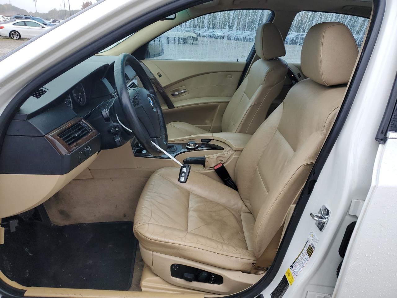 2007 BMW 5er VIN WBANF73547CU21391 Copart auction photo, all over / undercarriage damage thumbnail 7